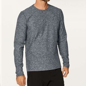 Lululemon Surge Warm Long Sleeve (Heathered Melanite)